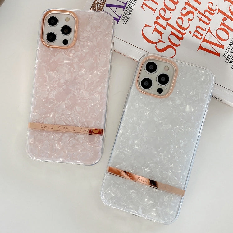 Electroplating Shell Texture TPU Phone Case