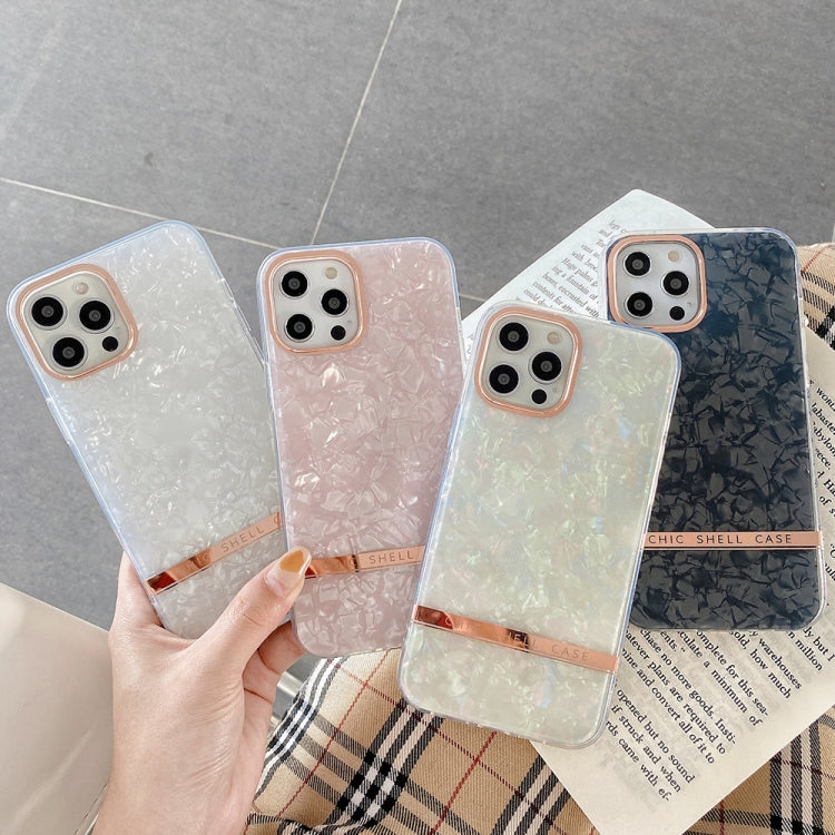 Electroplating Shell Texture TPU Phone Case