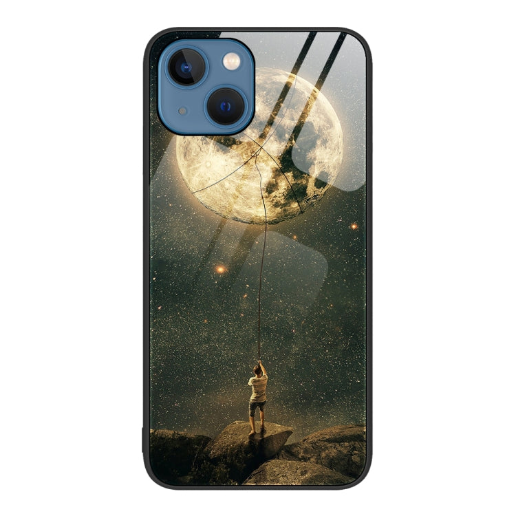 Colorful Painted Glass Phone Case