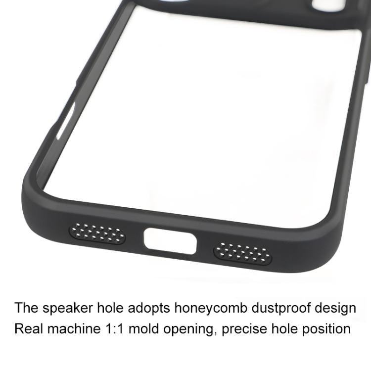 Frosted TPU + Transparent PC Phone Case