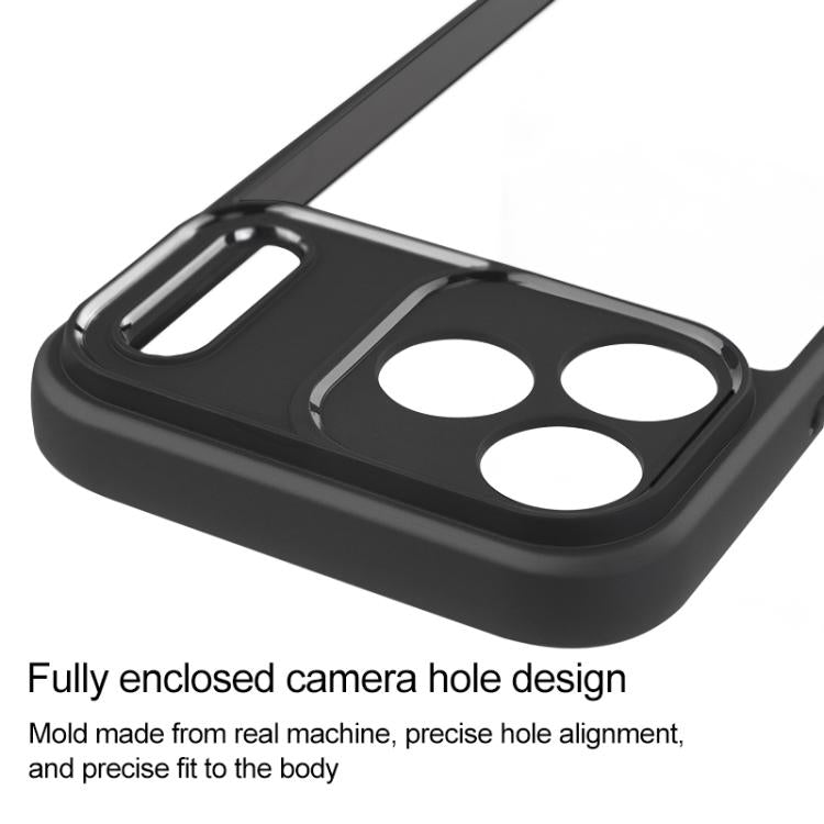 Frosted TPU + Transparent PC Phone Case