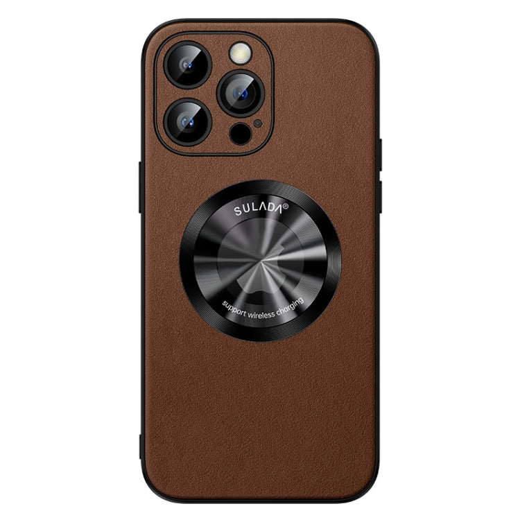 SULADA Microfiber Leather MagSafe Magnetic Phone Case