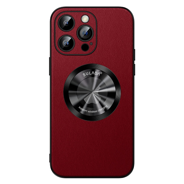 SULADA Microfiber Leather MagSafe Magnetic Phone Case