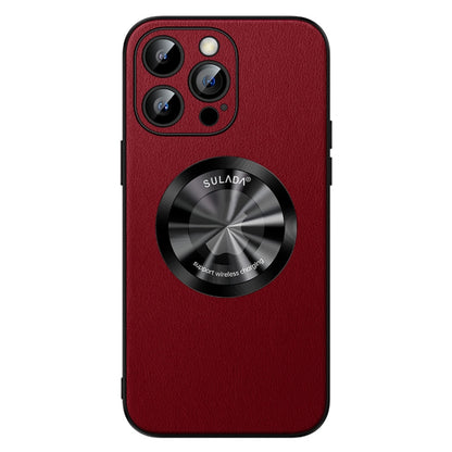 SULADA Microfiber Leather MagSafe Magnetic Phone Case