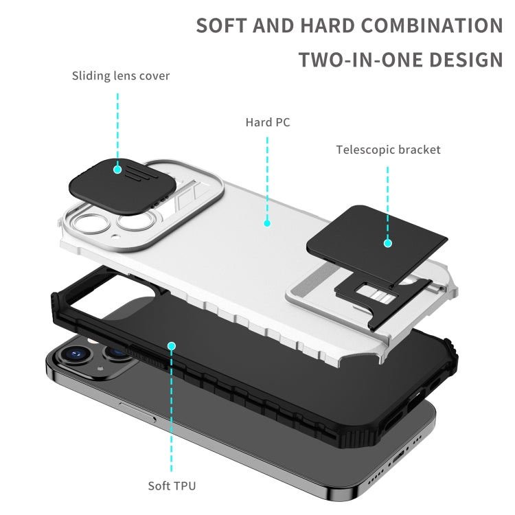 Stereoscopic Holder Sliding Camshield Phone Case