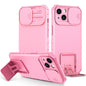 Stereoscopic Holder Sliding Camshield Phone Case