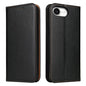 Fierre Shann PU Genuine Leather Texture Phone Case