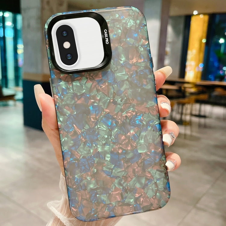IMD Shell Texture TPU + Acrylic Phone Case