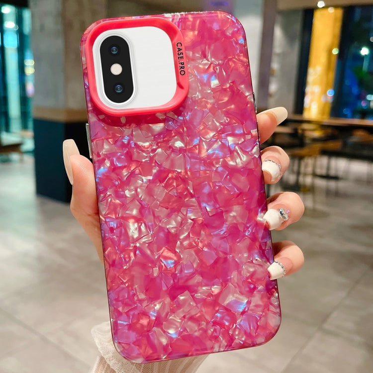 IMD Shell Texture TPU + Acrylic Phone Case