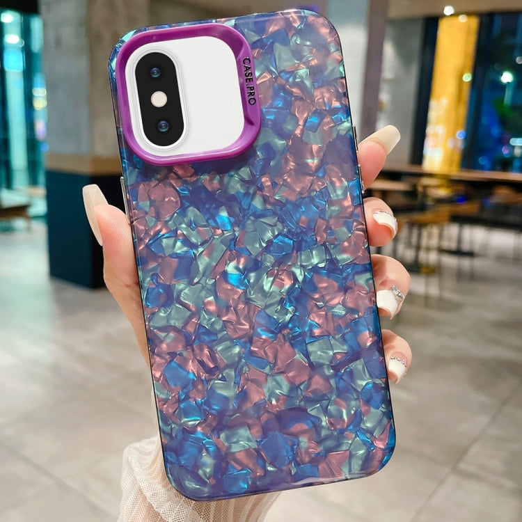IMD Shell Texture TPU + Acrylic Phone Case
