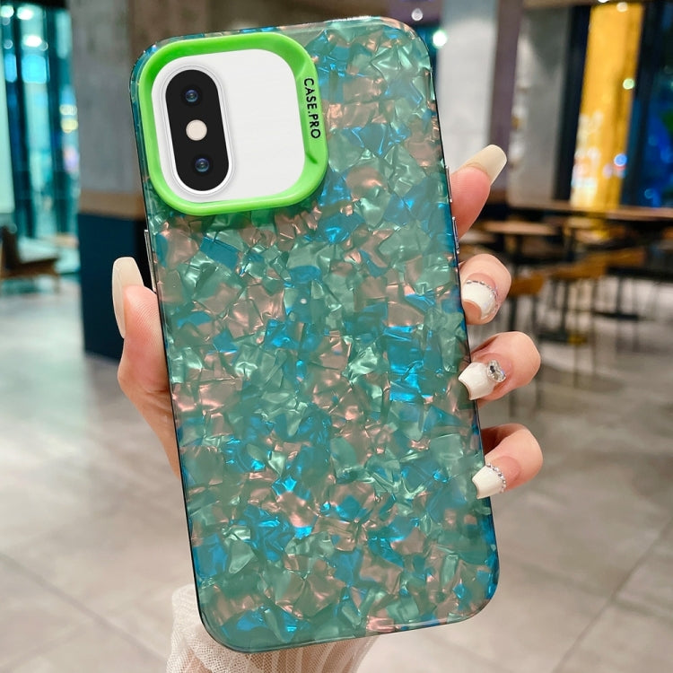 IMD Shell Texture TPU + Acrylic Phone Case