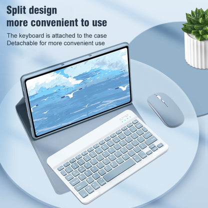 Round Button 360 Degree Rotatable Bluetooth Keyboard Leather Case