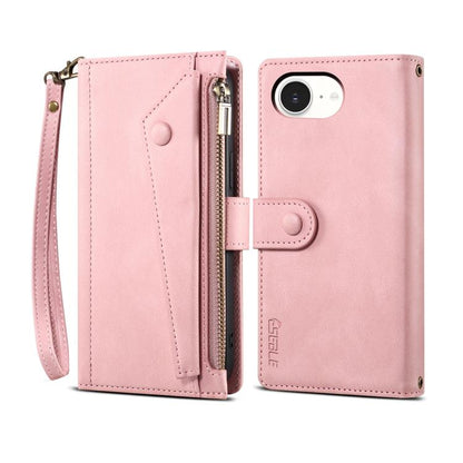 ESEBLE Retro Frosted RFID Flip Leather Phone Case