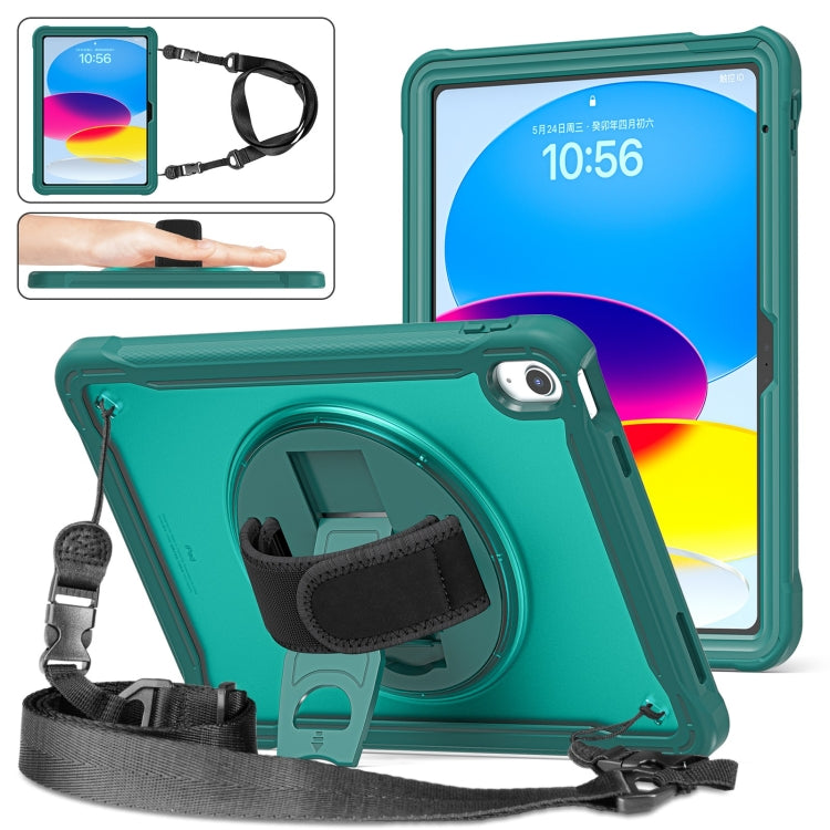 Heavy Duty Hybrid Tablet Case with Hand Grip & Strap