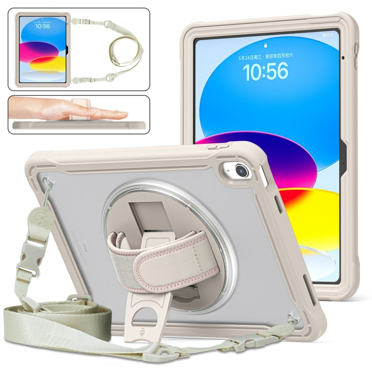 Heavy Duty Hybrid Tablet Case with Hand Grip & Strap