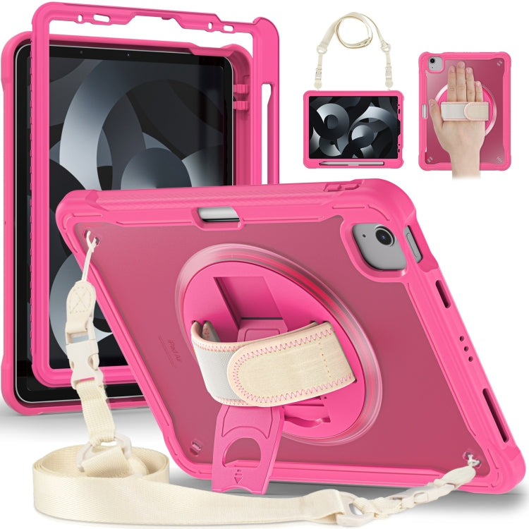 Heavy Duty Hybrid Tablet Case with Hand Grip & Strap