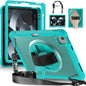 Heavy Duty Hybrid Tablet Case with Hand Grip & Strap