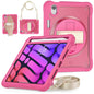 Heavy Duty Hybrid Tablet Case with Hand Grip & Strap