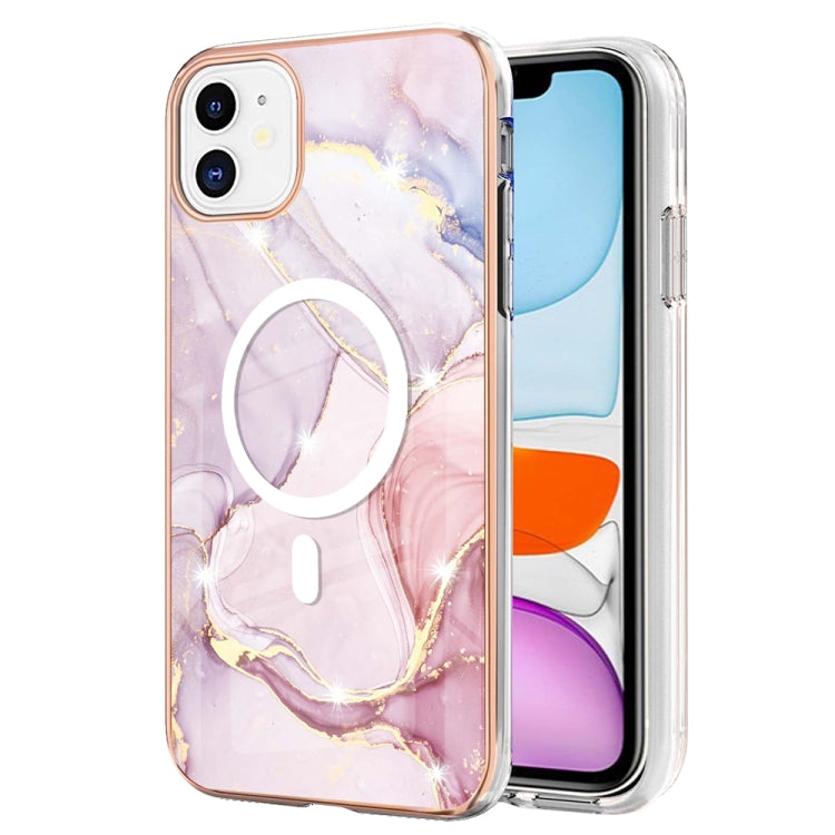 Marble Pattern Dual-side IMD Magsafe TPU Phone Case