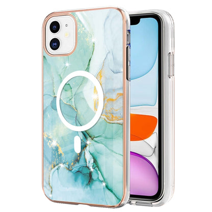 Marble Pattern Dual-side IMD Magsafe TPU Phone Case