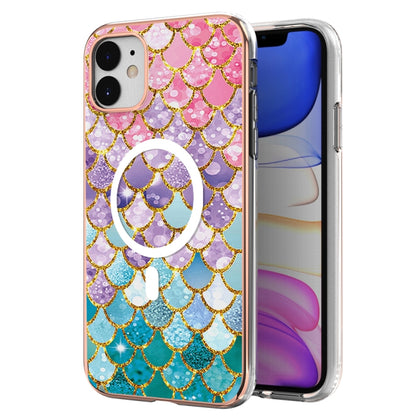 Marble Pattern Dual-side IMD Magsafe TPU Phone Case