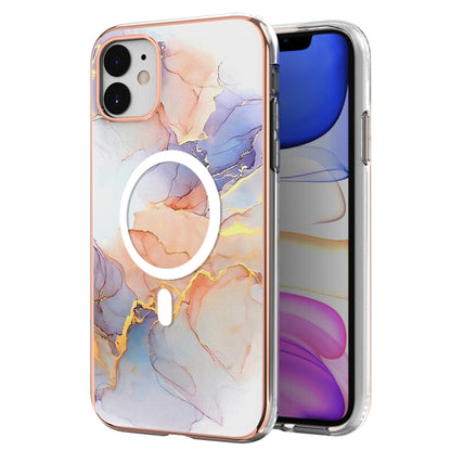 Marble Pattern Dual-side IMD Magsafe TPU Phone Case