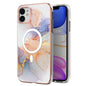 Marble Pattern Dual-side IMD Magsafe TPU Phone Case