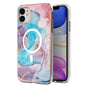 Marble Pattern Dual-side IMD Magsafe TPU Phone Case