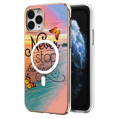 Marble Pattern Dual-side IMD Magsafe TPU Phone Case