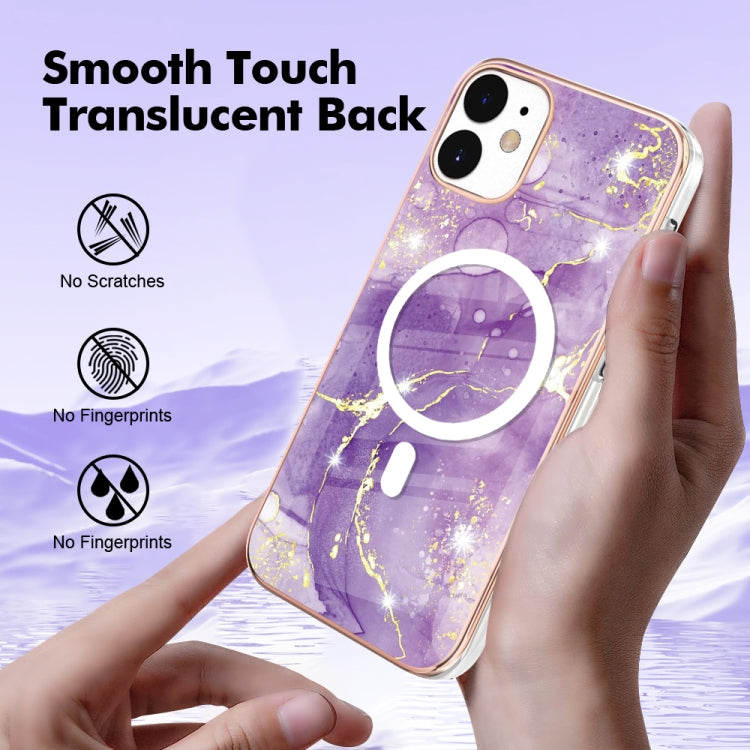 Marble Pattern Dual-side IMD Magsafe TPU Phone Case