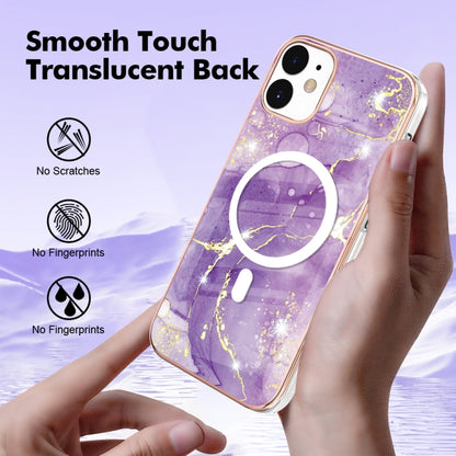 Marble Pattern Dual-side IMD Magsafe TPU Phone Case
