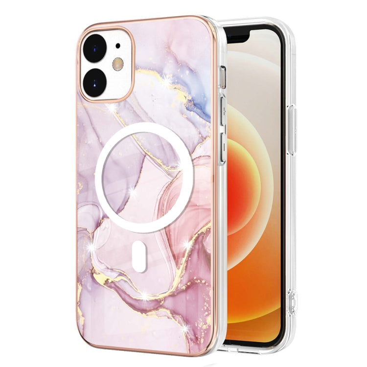 Marble Pattern Dual-side IMD Magsafe TPU Phone Case
