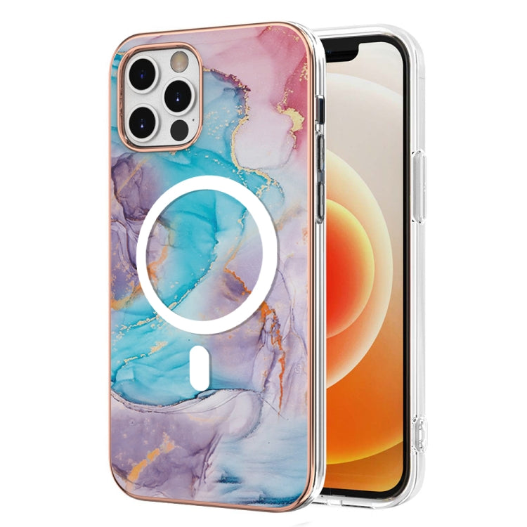 Marble Pattern Dual-side IMD Magsafe TPU Phone Case