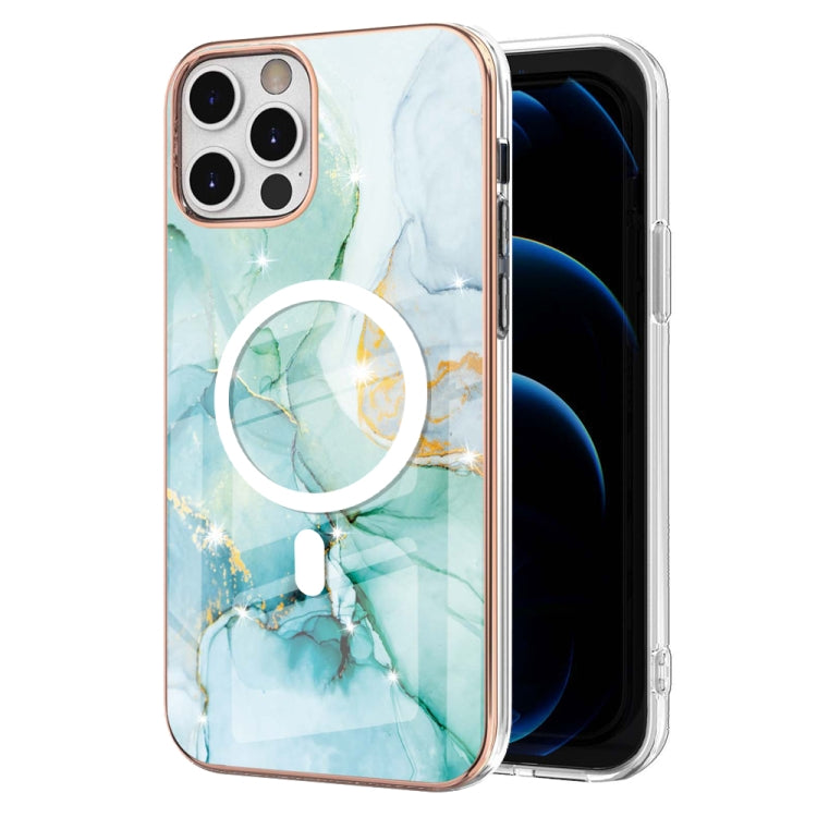 Marble Pattern Dual-side IMD Magsafe TPU Phone Case