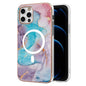 Marble Pattern Dual-side IMD Magsafe TPU Phone Case