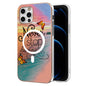 Marble Pattern Dual-side IMD Magsafe TPU Phone Case