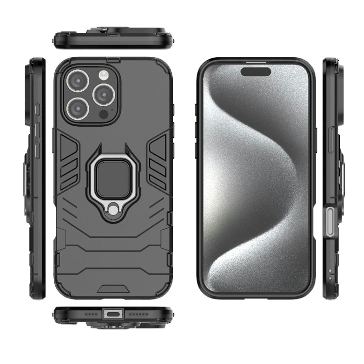 Shockproof PC + TPU Holder Phone Case