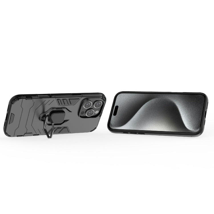 Shockproof PC + TPU Holder Phone Case