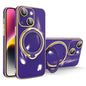 Multifunction Electroplating MagSafe Holder Phone Case