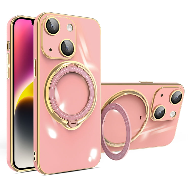 Multifunction Electroplating MagSafe Holder Phone Case