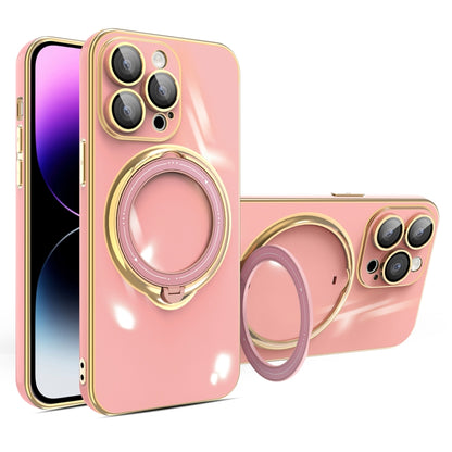 Multifunction Electroplating MagSafe Holder Phone Case