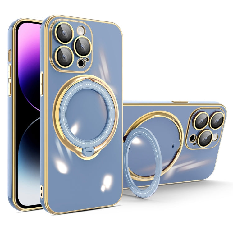 Multifunction Electroplating MagSafe Holder Phone Case