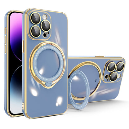 Multifunction Electroplating MagSafe Holder Phone Case