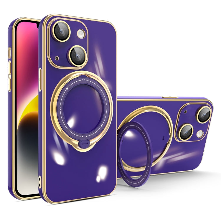 Multifunction Electroplating MagSafe Holder Phone Case
