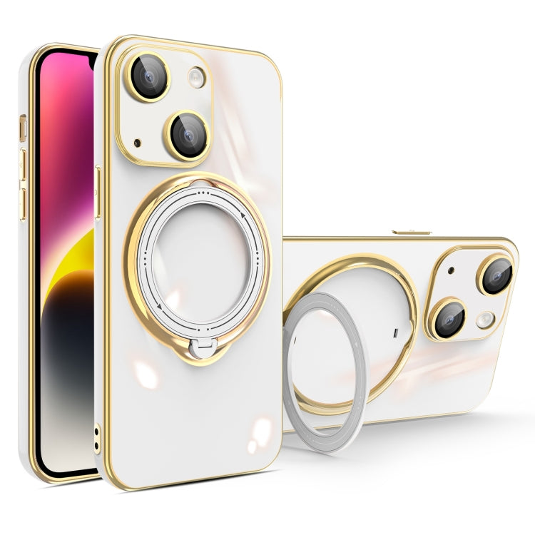 Multifunction Electroplating MagSafe Holder Phone Case