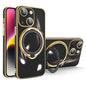Multifunction Electroplating MagSafe Holder Phone Case