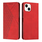 Diamond Splicing Skin Feel Magnetic Leather Phone Case