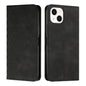 Diamond Splicing Skin Feel Magnetic Leather Phone Case