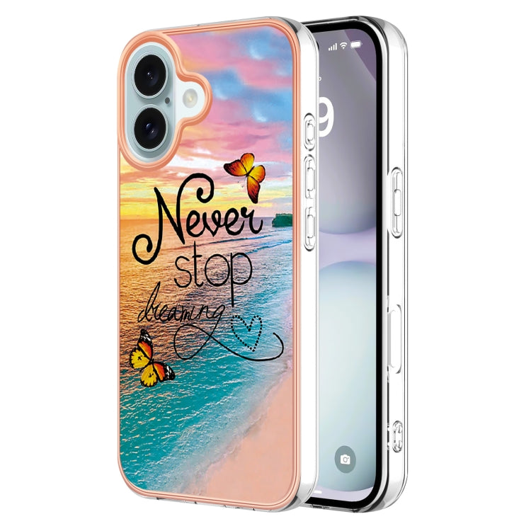 Electroplating Pattern IMD TPU Shockproof Case