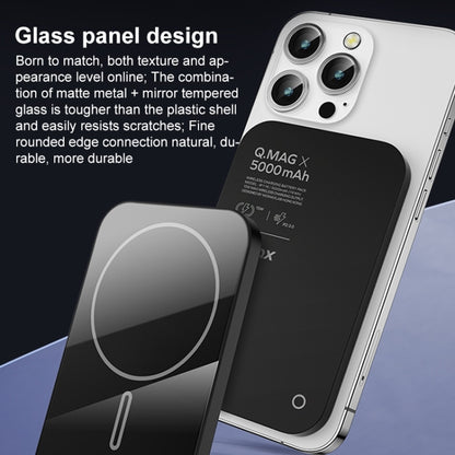 MOMAX Q.MAG X Portable Metal Magnetic Wireless Power Bank